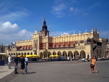 Старинный город Польши Краков